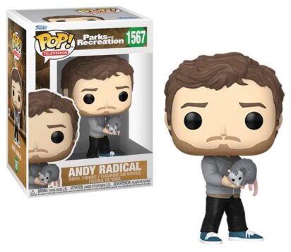 Parks and Recreation 15th Anniversary POP! TV Vinyl Figure Andy Radical 9 cm