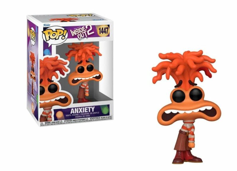 DISNEY: INSIDE OUT 2 POP! VINYL FIGURE ANXIETY 9 CM