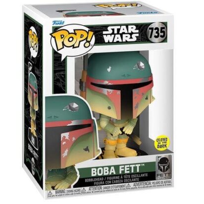 Star Wars: Fett Legacy POP! Vinyl Figure Boba Fett Glow in the Dark 9 cm
