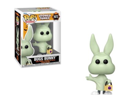 Looney Tunes POP! Television Vinyl Figure Halloween Bugs Bunny(Ghost) 9 cm