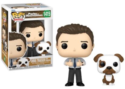 Parks and Recreation 15th Anniversary POP & Buddy! Vinyl Figure Chris&Champion 9 cm