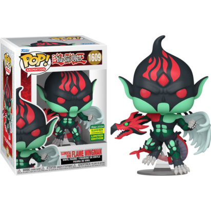 Yo-Gi-Oh! Pop! Vinyl Figure Elemental Hero Flame Wingman Limited 9 cm (con bollino Summer Convention 2024)