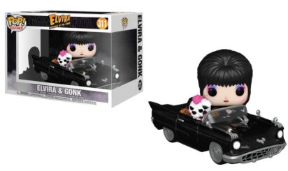 Elvira: Mistress of the Dark POP! Ride Vinyl Figure Elvira & Gonk
