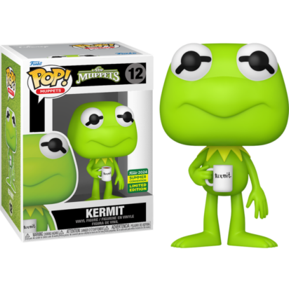 The Muppets Pop! Vinyl Figure Kermit The Frog Limited 9 cm (con bollino Summer Convention 2024)