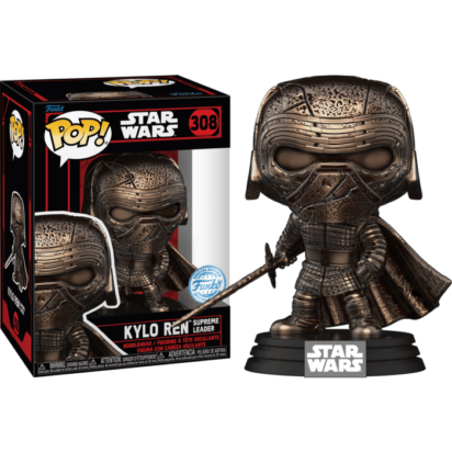 Star Wars: Dark Side POP! Vinyl Figure Kylo Ren Supreme Leader Metallic Limited 9 cm