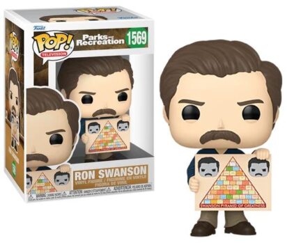 Parks and Recreation 15th Anniversary POP! TV Vinyl Figure Ron 9 cm