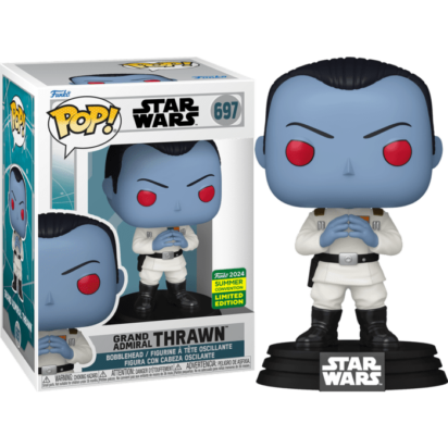 Star Wars: Ahsoka Pop! Vinyl Figure Grand Admiral Thrawn Limited 9 cm (con bollino Summer Convention 2024)