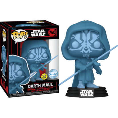 Star Wars: Dark Side POP! Vinyl Figure Darth Maul (Holo) Glow in the Dark Limited 9 cm