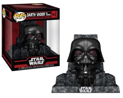 Star Wars: Dark Side POP! Deluxe Vinyl Figure Darth Vader on Throne 9 cm