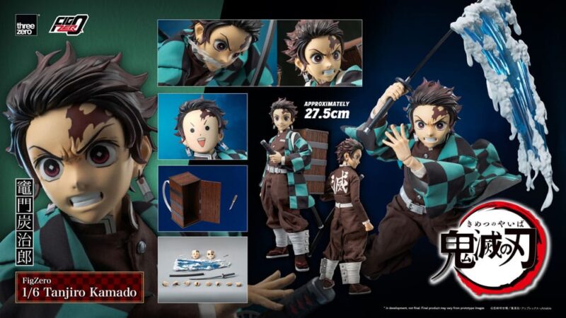 Demon Slayer: Kimetsu no Yaiba FigZero Action Figure 1/6 Tanjiro Kamado 27 cm - immagine 7