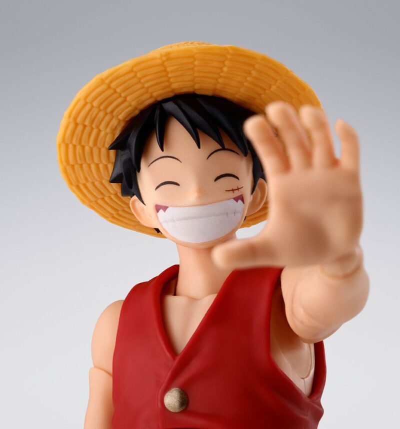 One Piece S.H.Figuarts Action Figure 2-Pack Shanks & Monkey D. Luffy Childhood Ver - immagine 5