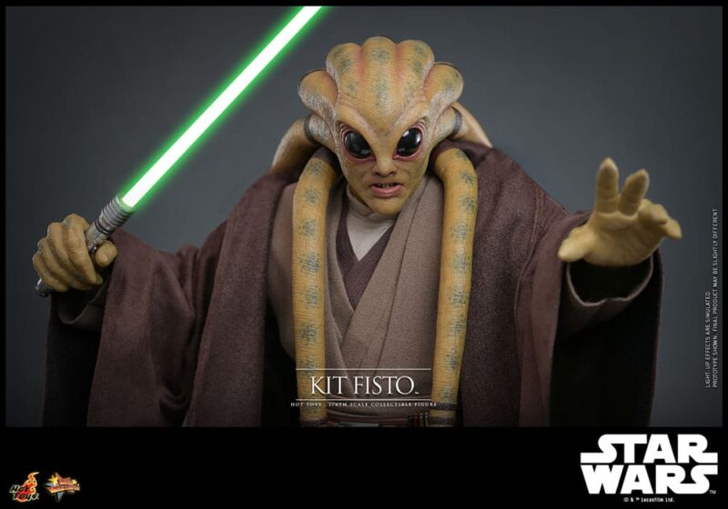 Star Wars Movie Masterpiece Action Figure 1/6 Kit Fisto 32 cm - immagine 4
