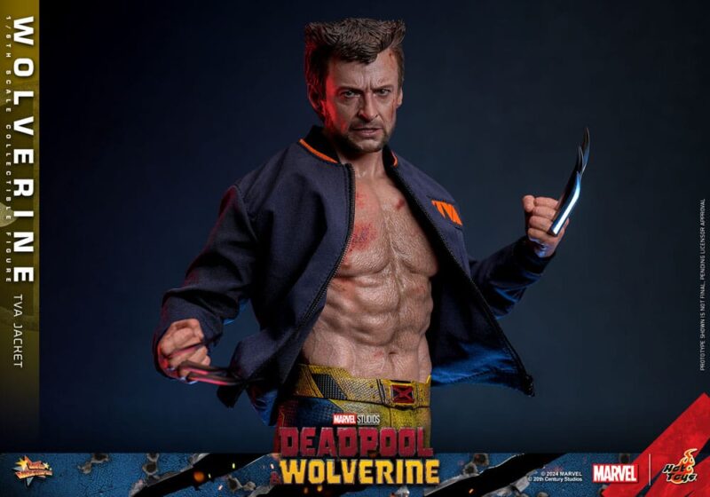 Deadpool & Wolverine Movie Masterpiece Action Figure 1/6 Wolverine (TVA Jacket Version) 31 cm - immagine 4