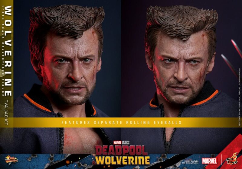 Deadpool & Wolverine Movie Masterpiece Action Figure 1/6 Wolverine (TVA Jacket Version) 31 cm - immagine 5