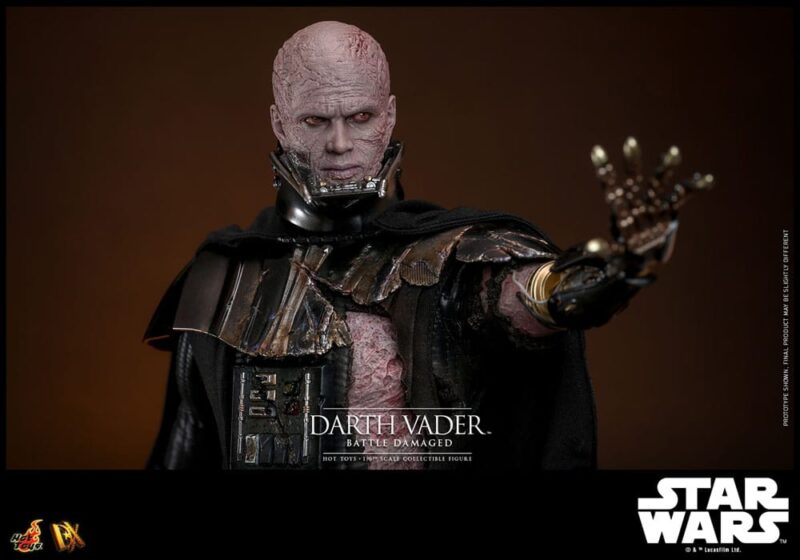 Star Wars Action Figure 1/6 Darth Vader (Battle Damaged) 35 cm - immagine 3