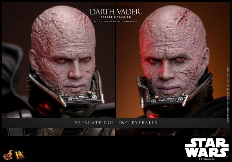 Star Wars Action Figure 1/6 Darth Vader (Battle Damaged) Deluxe Version 35 cm - immagine 7