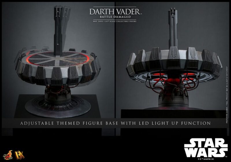 Star Wars Action Figure 1/6 Darth Vader (Battle Damaged) Deluxe Version 35 cm - immagine 6