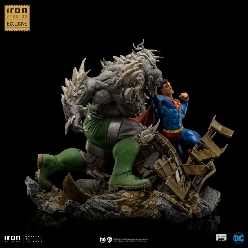 DC Comics BDS Art Scale Statue 1/10 Superman vs Doomsday heo EU Exclusive 30 cm - immagine 2