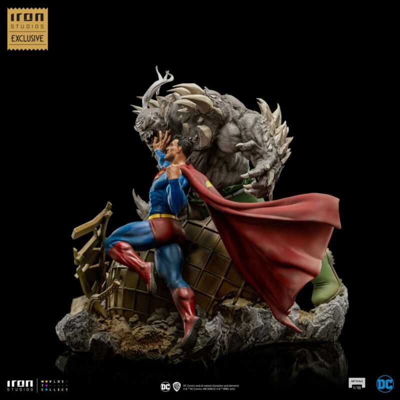DC Comics BDS Art Scale Statue 1/10 Superman vs Doomsday heo EU Exclusive 30 cm - immagine 3