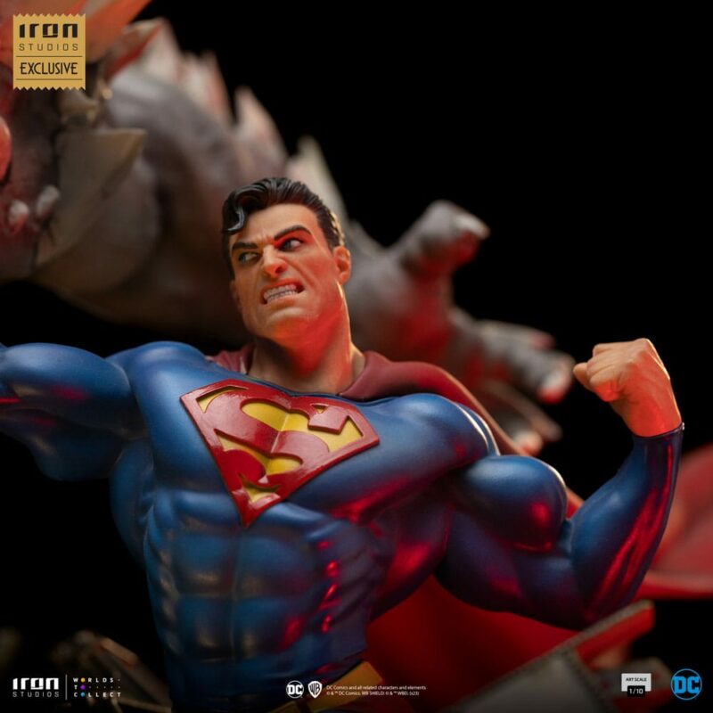 DC Comics BDS Art Scale Statue 1/10 Superman vs Doomsday heo EU Exclusive 30 cm - immagine 5