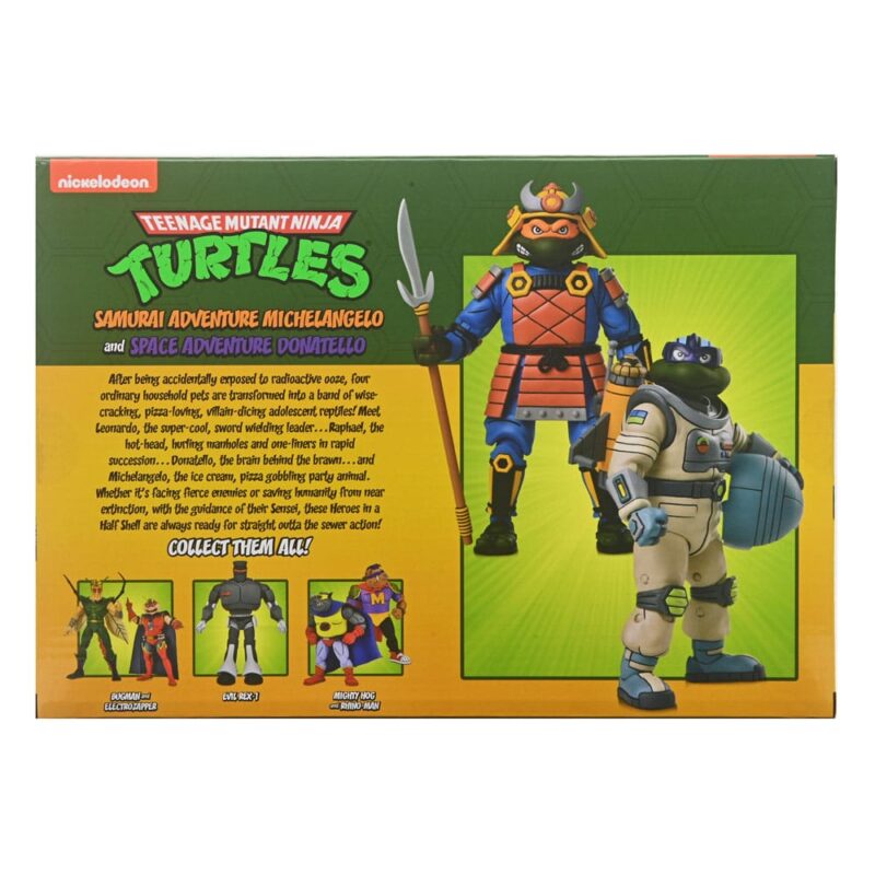Teenage Mutant Ninja Turtles (Cartoon) Action Figure 2 Pack Space Adventure & Samurai Turtles 18 cm - immagine 3