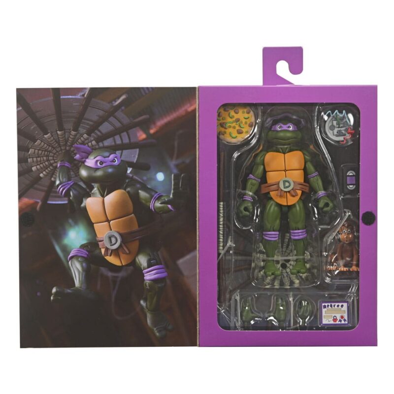 Teenage Mutant Ninja Turtles (Cartoon) Action Figure Ultimate Donatello VHS 18 cm - immagine 2