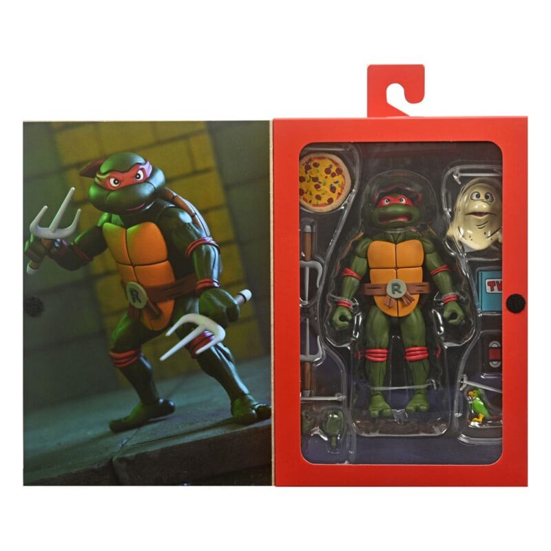 Teenage Mutant Ninja Turtles (Cartoon) Action Figure Ultimate Raphael VHS 18 cm - immagine 3