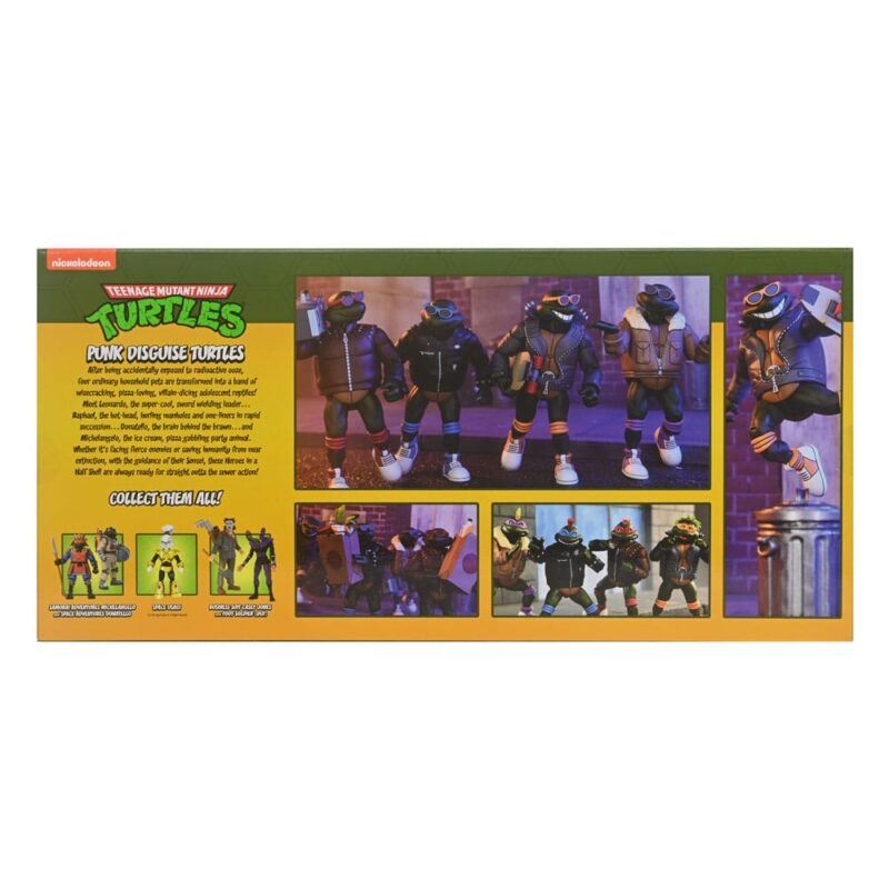 Teenage Mutant Ninja Turtles (Cartoon) Action Figures 4-Pack Punk Turtles 18 cm - immagine 2