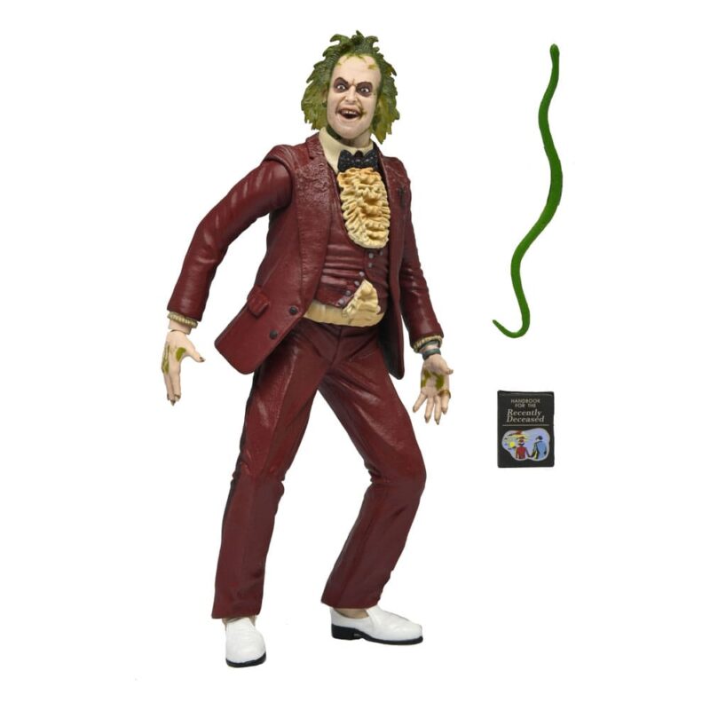 Beetlejuice 1988 Action Figure Beetlejuice Red Tuxedo 18 cm - immagine 2