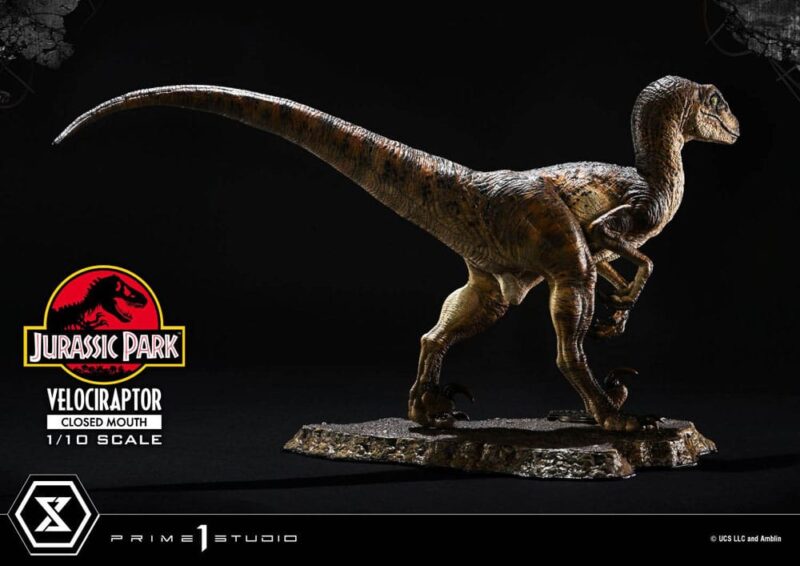 Jurassic Park Prime Collectibles Statue 1/10 Velociraptor Jump 21 cm (Copia) - immagine 3