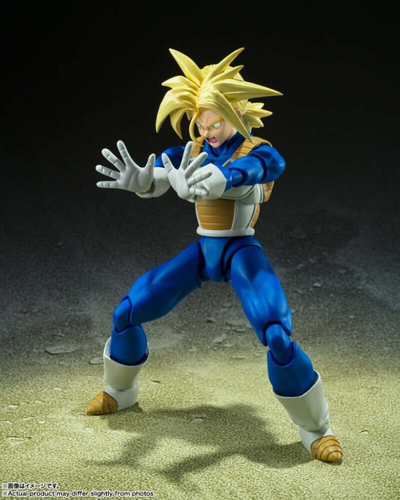 Dragon Ball Z S.H. Figuarts Super Saiyan Trunks Infinite Latent Super Power Ver. 14 cm - immagine 2