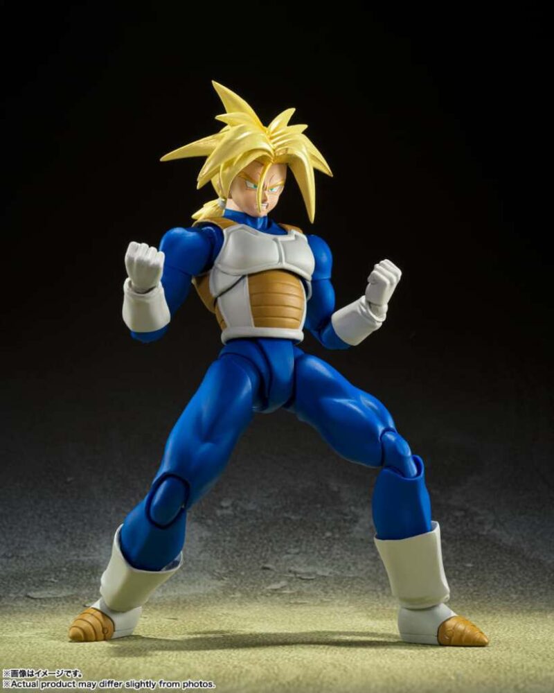 Dragon Ball Z S.H. Figuarts Super Saiyan Trunks Infinite Latent Super Power Ver. 14 cm - immagine 3