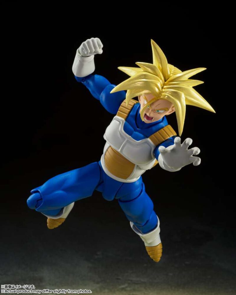 Dragon Ball Z S.H. Figuarts Super Saiyan Trunks Infinite Latent Super Power Ver. 14 cm - immagine 4