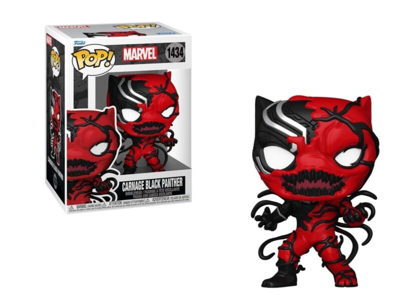 Marvel POP! Vinyl Figure Carnageized - Black Panther 9 cm