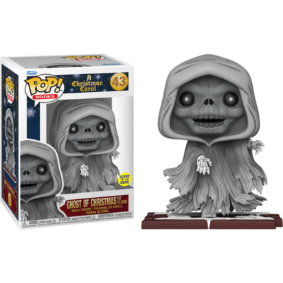 A Christmas Carol POP! Vinyl Figure Ghost of Christmas Yet To Come Glow-in-the-Dark 9 cm