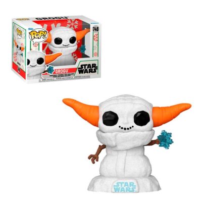 Star Wars: Mandalorian POP! Vinyl Figure Holiday Grogu SNWMN 9 cm