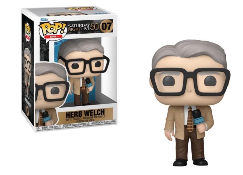Saturday Nigth Live POP! Movies Vinyl Figure 50th Anniversary Herb Welch 9 cm