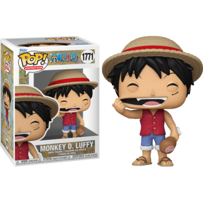 One Piece POP! Animation Figure Monkey D. Luffy with Meat 9 cm