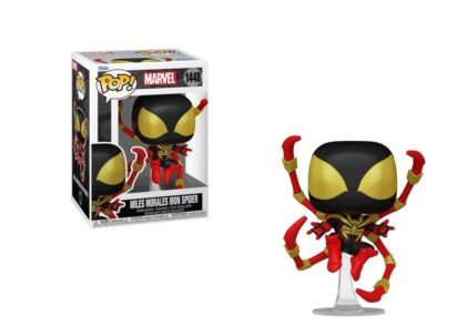 Spider-Man Comics POP! TV Vinyl Figures Miles Morales Iron Spider 9 cm