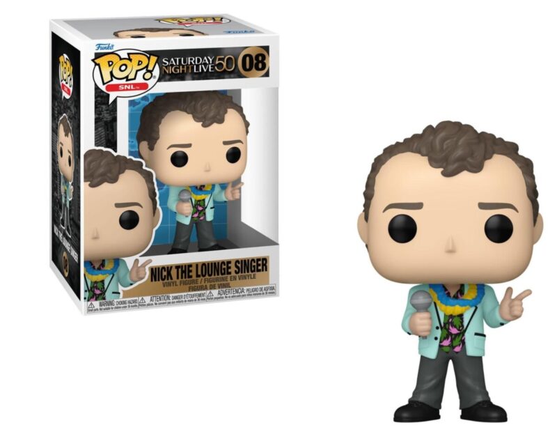 Saturday Night Live POP! Movies Vinyl Figure 50th Anniversary Nick the Lounge Singer 9 cm