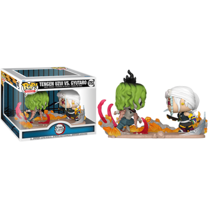 Demon Slayer: Kimetsu no Yaiba POP! Moment Animation Figure Tengen Uzui vs. Gyutaro 9 cm