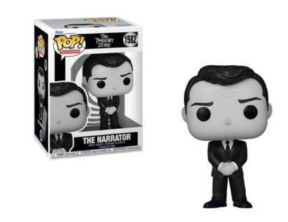 The Twilight Zone POP! TV Vinyl Figure The Narrator (Rod Serling) 9 cm