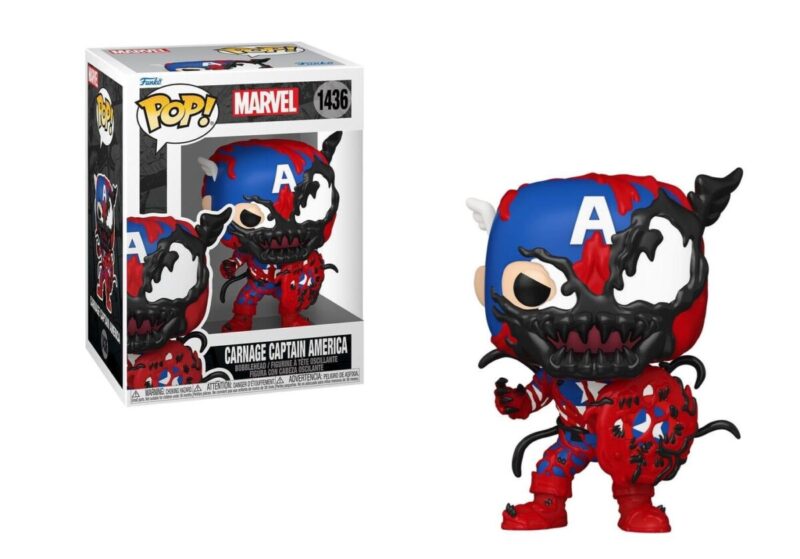Marvel POP! Vinyl Figure Carnageized - Captain America 9 cm