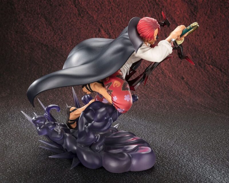 One Piece Figuarts ZERO Extra Battle PVC Statue Shanks Divine Depature 20 cm - immagine 3