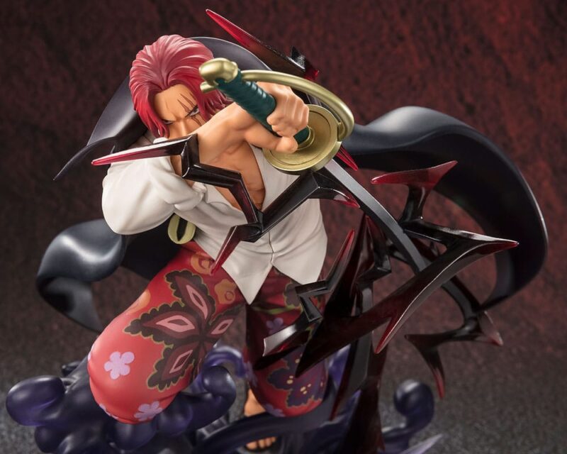 One Piece Figuarts ZERO Extra Battle PVC Statue Shanks Divine Depature 20 cm - immagine 4