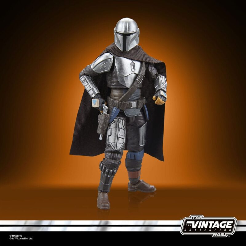 Star Wars: The Mandalorian Vintage Collection Action Figure The Mandalorian (Imperial Base) 10 cm - immagine 3