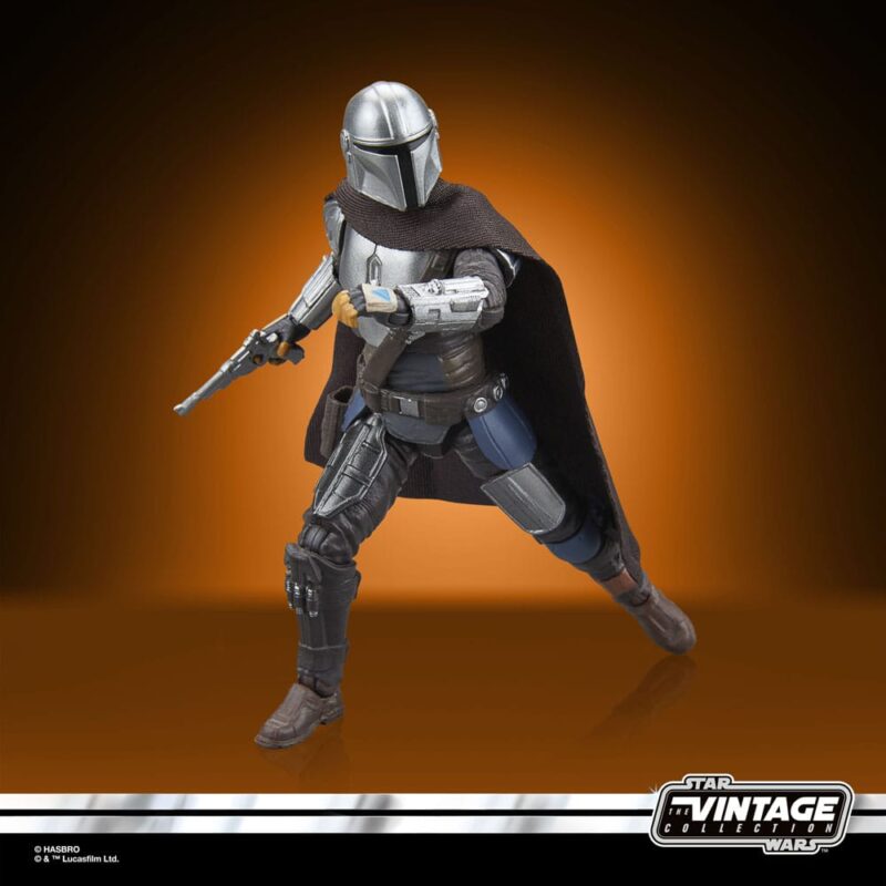 Star Wars: The Mandalorian Vintage Collection Action Figure The Mandalorian (Imperial Base) 10 cm - immagine 4