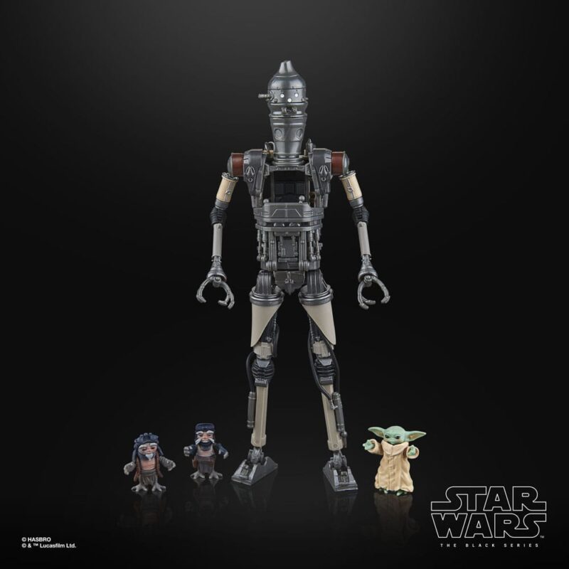 Star Wars: The Mandalorian Black Series Action Figure 2-Pack IG-12 & Grogu 15 cm - immagine 2