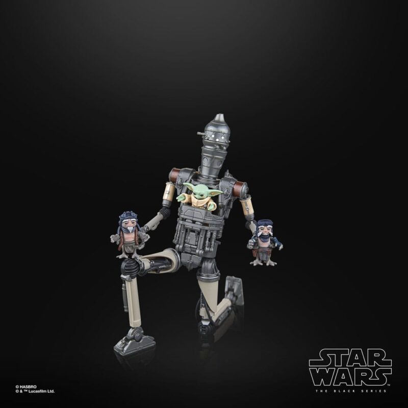 Star Wars: The Mandalorian Black Series Action Figure 2-Pack IG-12 & Grogu 15 cm - immagine 3