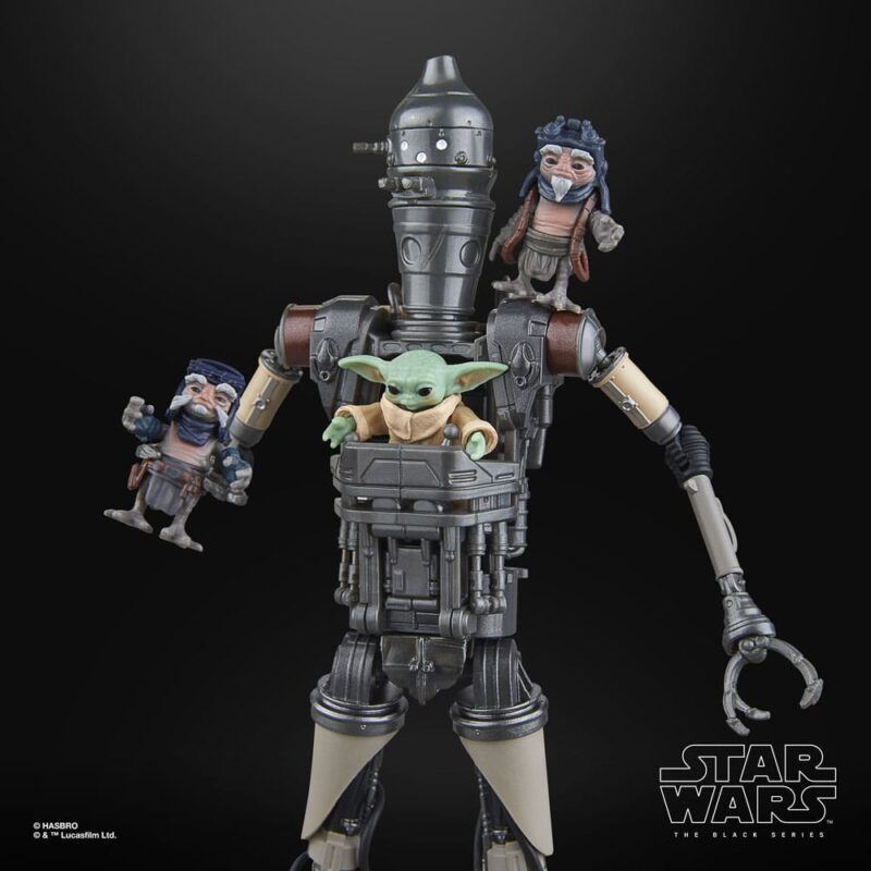 Star Wars: The Mandalorian Black Series Action Figure 2-Pack IG-12 & Grogu 15 cm - immagine 4
